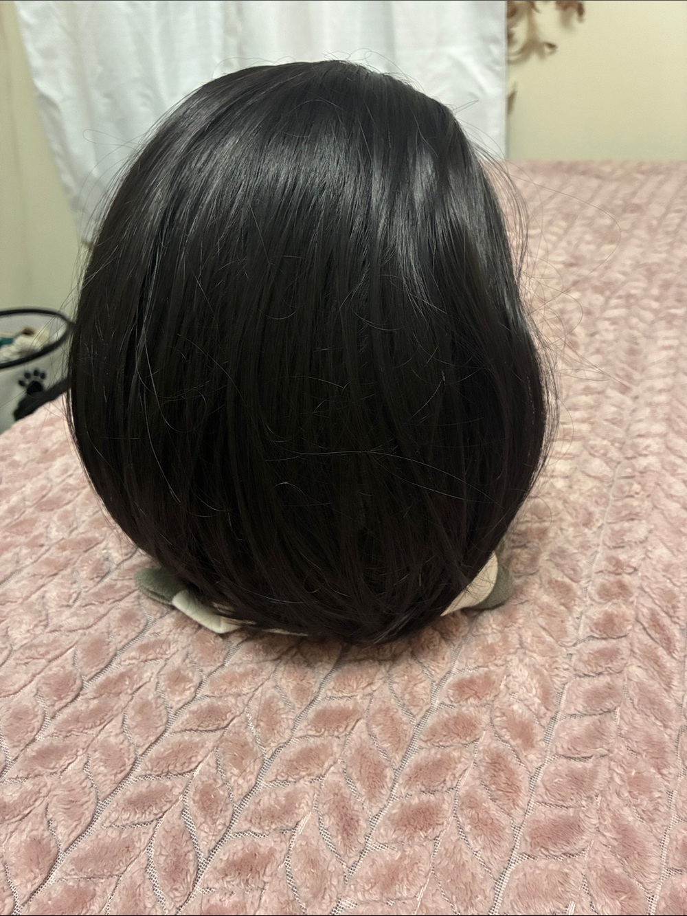 Dark Brown/Black Women's Short Straight  Bob Wig - Classic Sleek Style